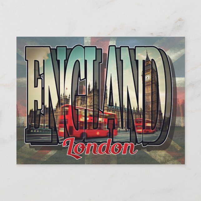 London, England Postcard (Front)