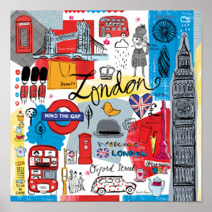 London, England Poster