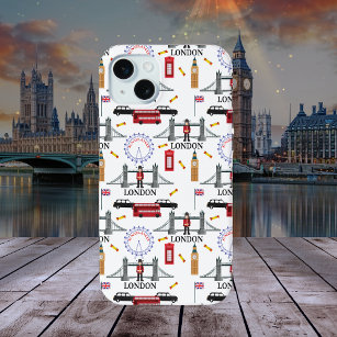 London England Queens Guard English Pattern iPhone 15 Mini Case