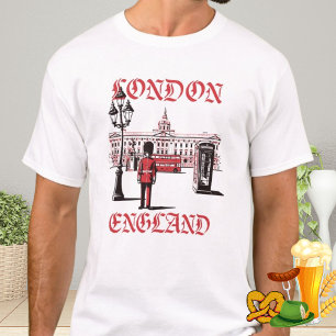 London England Queens Guard UK Travel Souvenir T-Shirt