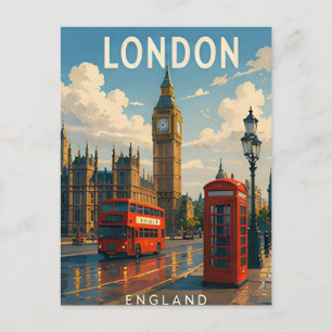 London England Royal Landmarks Thames Postcard