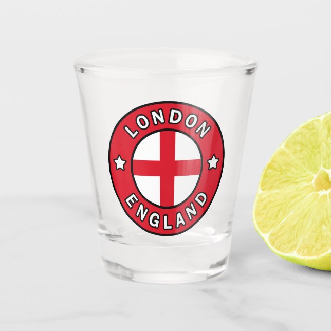 London England Shot Glass (Front)