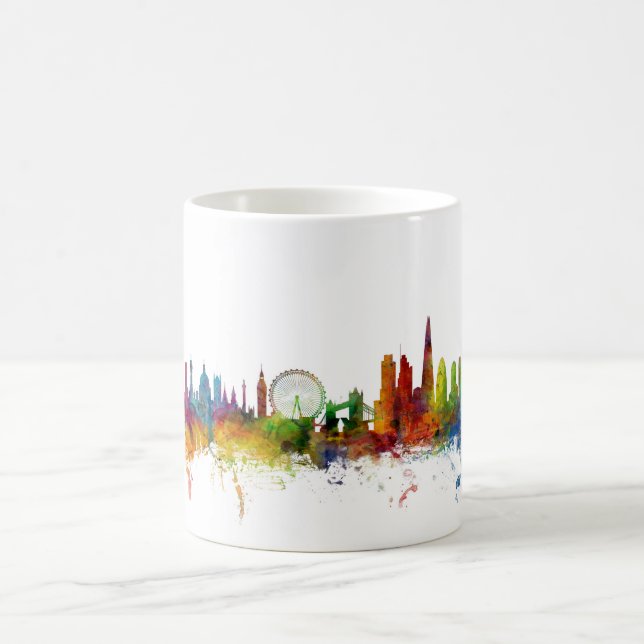 London England Skyline Coffee Mug (Center)