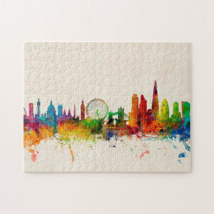 London England Skyline Jigsaw Puzzle