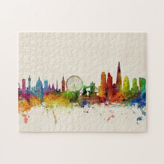 London England Skyline Jigsaw Puzzle (Horizontal)