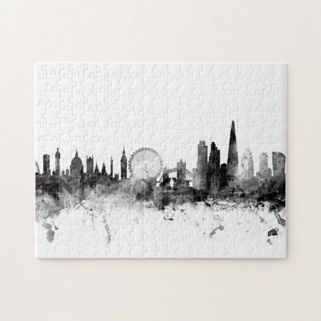 London England Skyline Jigsaw Puzzle (Horizontal)