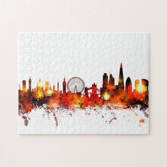 London England Skyline Jigsaw Puzzle (Horizontal)