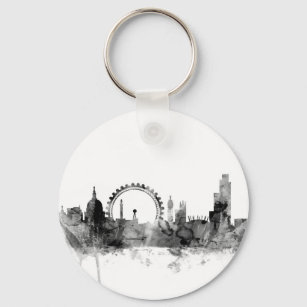 London England Skyline Key Ring
