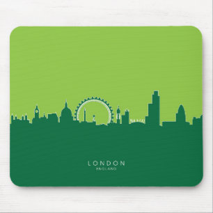 London England Skyline Mouse Pad