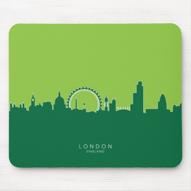 London England Skyline Mouse Pad (Front)