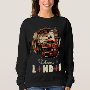 London England Souvenir Tourist For Men Women Kids Sweatshirt