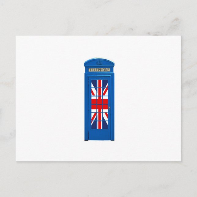 London England telephone box Postcard (Front)