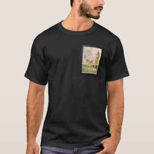 London England Travel Poster T-Shirt