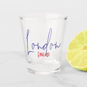 London, England, UK Travel Souvenir Gift Shot Glass
