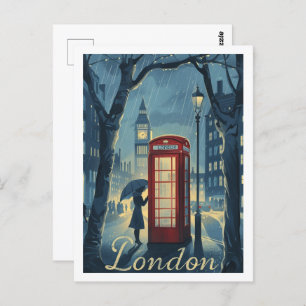 London England UK Vintage Famous Travel Place Postcard