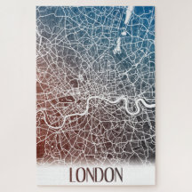 London England United Kingdom City Map Travel