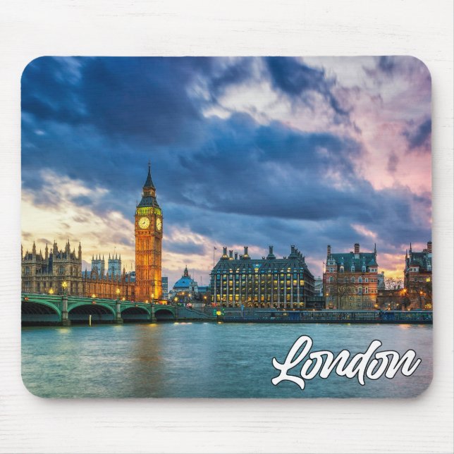 London, England, United Kingdom Mouse Pad (Front)
