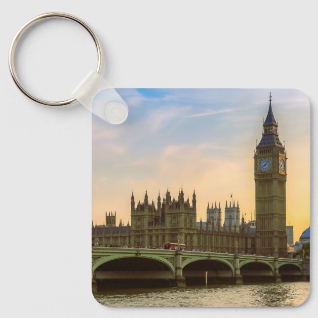 London England United Kingdom Parliament UK Key Ring (Front)