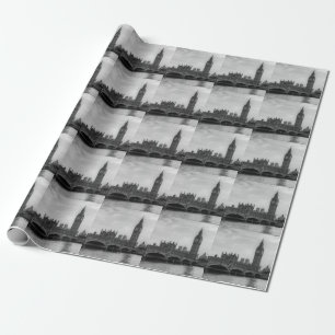London England United Kingdom Parliament UK  Wrapping Paper