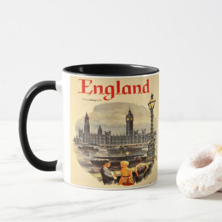 London England Vintage Style Big Ben  Mug