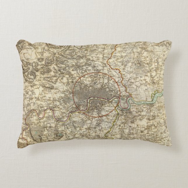 London environments decorative cushion (Front)