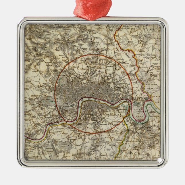London environments metal ornament (Front)