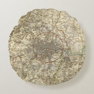 London environments round cushion