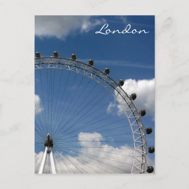 london eye arch postcard (Front)