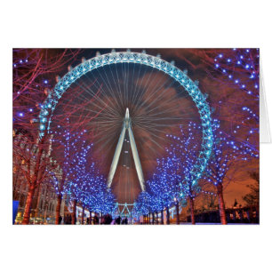 London Eye at night