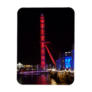 London Eye at Night 3"x4" Magnet