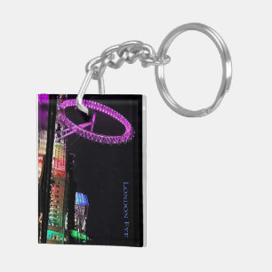 London Eye at Night Acrylic Keychain