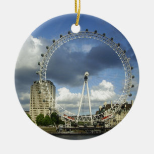 London Eye Ceramic Ornament