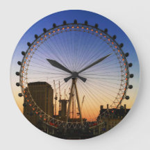 London Eye circle Wall Clock