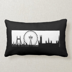 London Eye Ferris Wheel Skyline London Pillow
