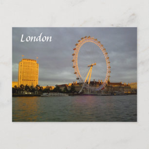 London Eye from Embankment Postcard