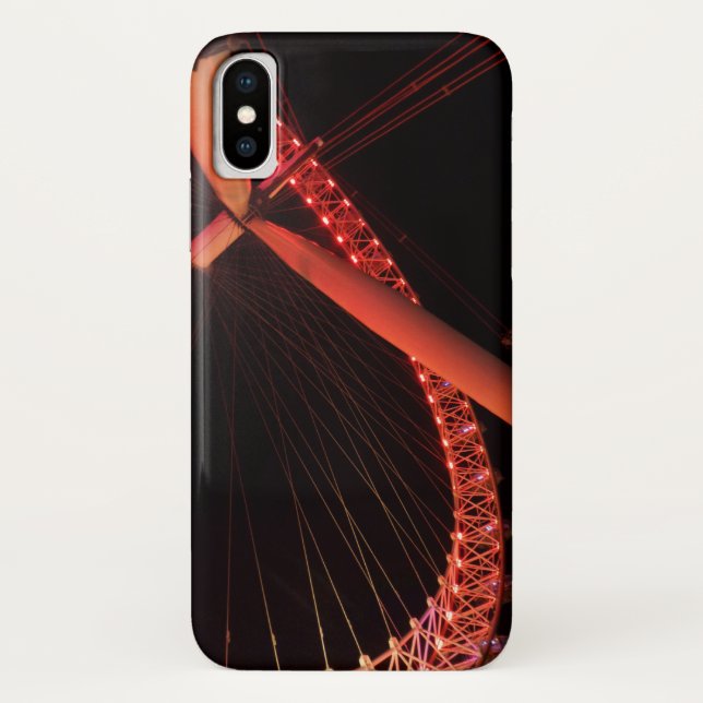 London Eye iPhone X, Barely TherePhoneCase Case-Mate iPhone Case (Back)