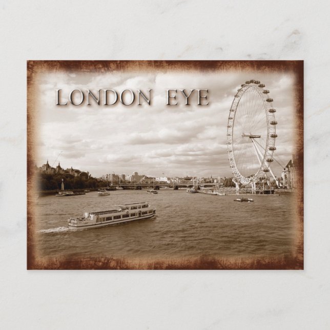 London Eye (Millennium Wheel) Postcard (Front)