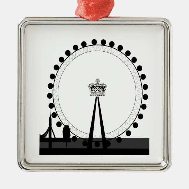 London Eye Ornament (Front)