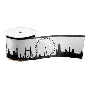 London Eye Ribbon Satin Ribbon