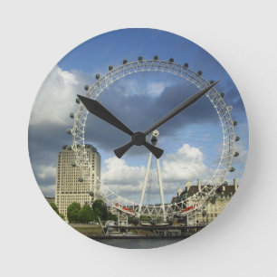 London Eye Round Clock