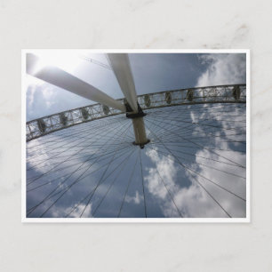 london eye up postcard