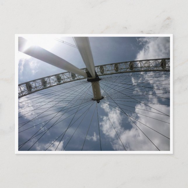 london eye up postcard (Front)