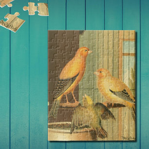 London Fancy Canaries Jigsaw Puzzle