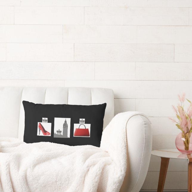 London Fashion Big Ben Pillow (Couch)