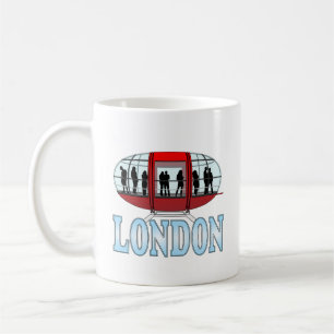 London Ferris Wheel England United Kingdom Coffee Mug