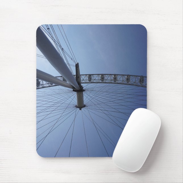 London Ferris Wheel Mouse Pad (With Mouse)