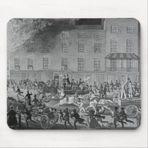 London Fire Engines Mouse Pad