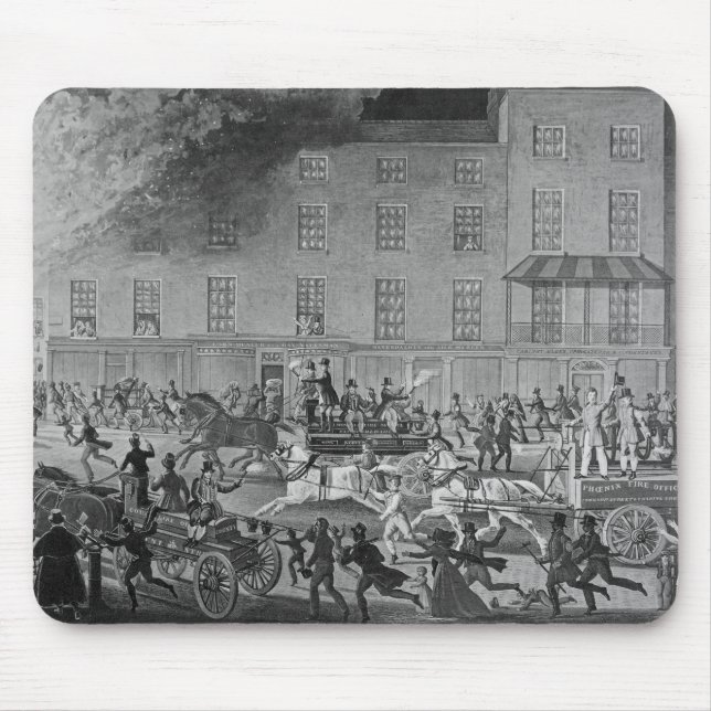 London Fire Engines Mouse Pad (Front)