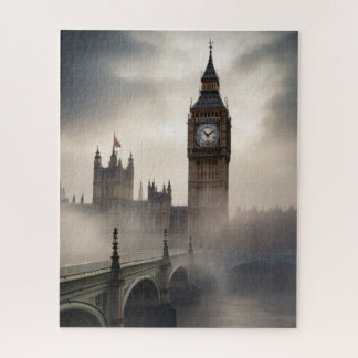 London Fog Big Ben Jigsaw Puzzle