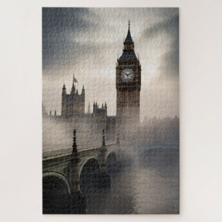 London Fog Big Ben Jigsaw Puzzle